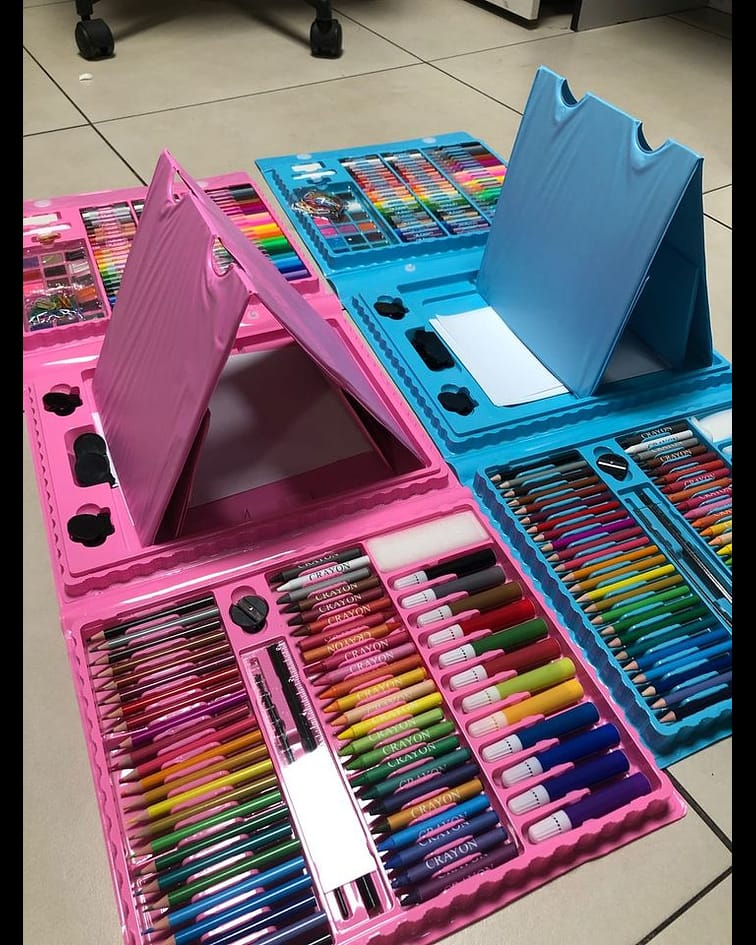 Set De Arte Maleta Para Niños 208 Piezas