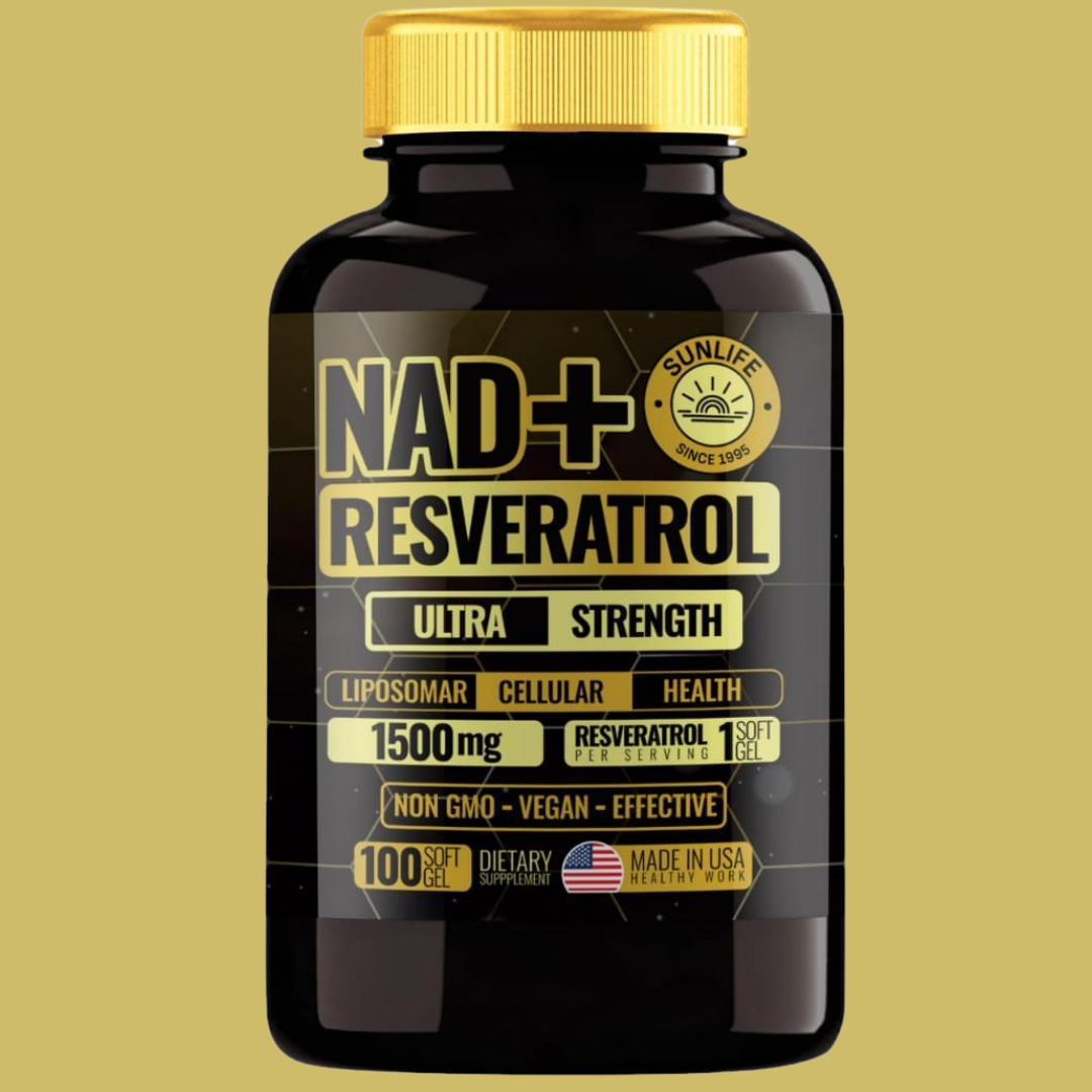 NAD+ Resveratrol Ultra Strength – Fórmula Avanzada Antienvejecimiento