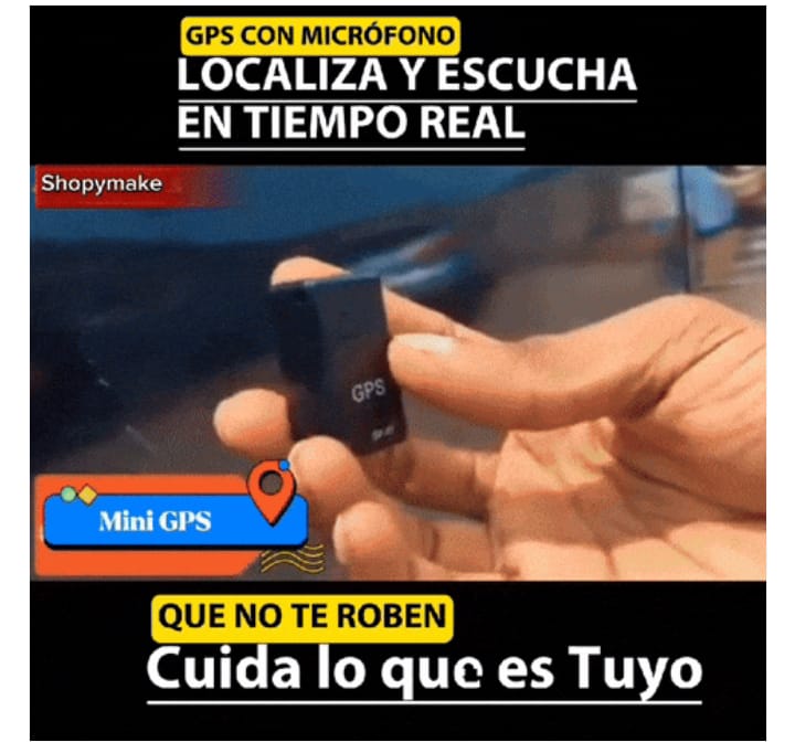 Mini Gps Con Micrófono + Envío Gratis + Pago Contra Entrega