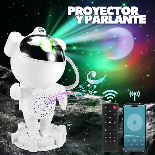 Astronauta Parlante Proyector de Galaxias