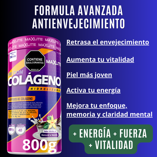 Colágeno Premium con Resveratrol y Biotina