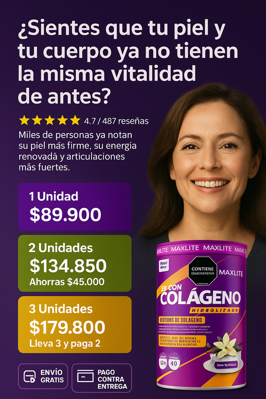 Colágeno Premium con Resveratrol y Biotina