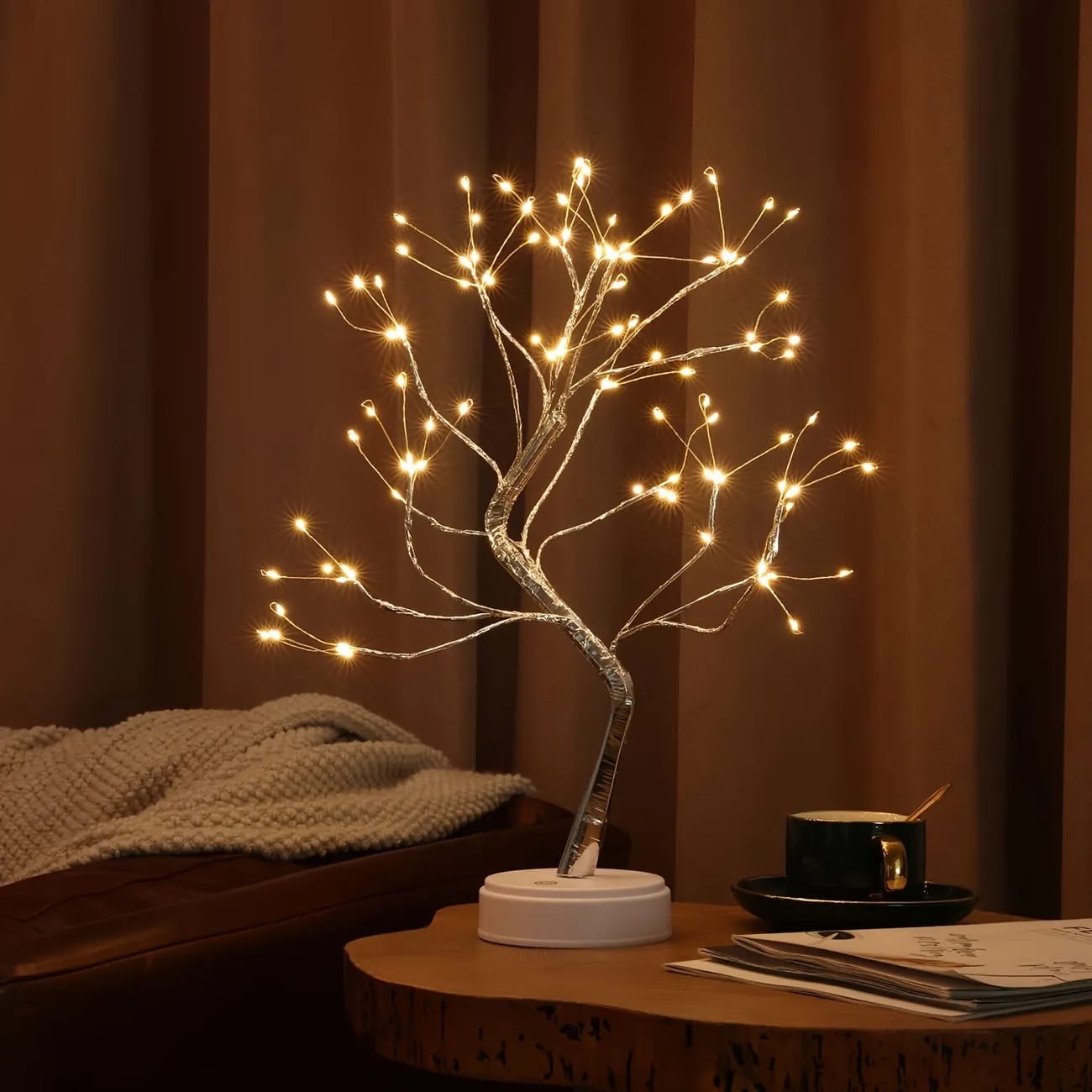 ARBOL DECORATIVO DE LUCES LED