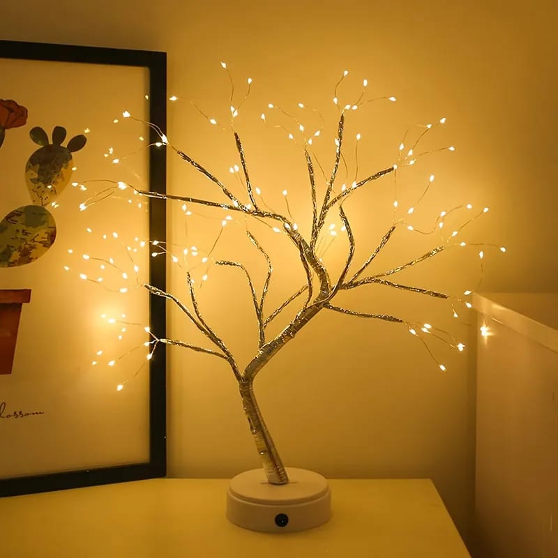 ARBOL DECORATIVO DE LUCES LED